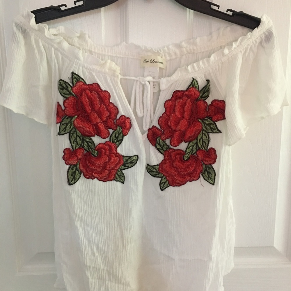 Off the shoulder blouse